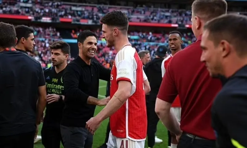 Mikel Arteta và Declan Rice: Mối quan hệ chiến lược